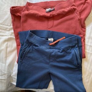 Kids Blue and Red Jogger Pants